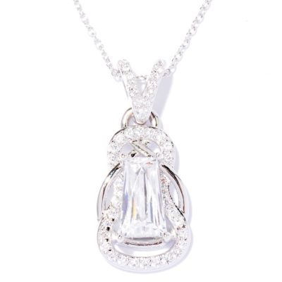 TYCO SS/CHOICE TAPERED AND ROUND FIGURE-EIGHT PENDANT W/ CHAIN