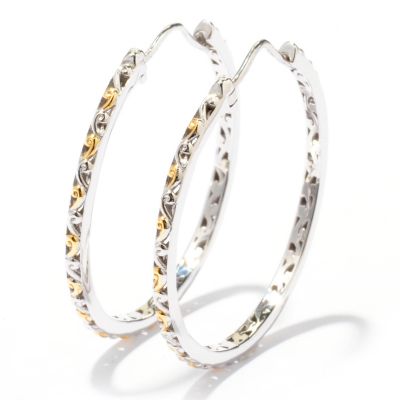 SS/PALL EAR TWO-TONE HOOP
