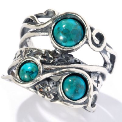 SS TURQUOISE HIGHWAY RING