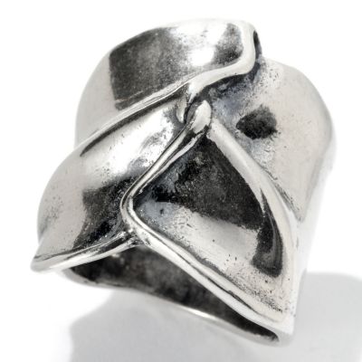 SS TWIST RIBBON RING