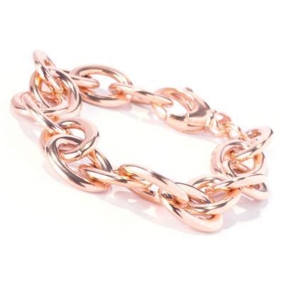 BRONZE/18KGP BRAC OVAL LINK CHAIN