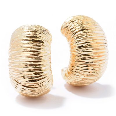 ARTFORMED ORO VITA HUGGER EARRINGS