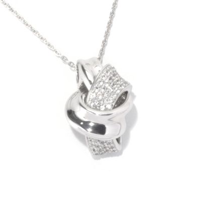 SS 1.5MM WHITE SAPPHIRE PEND W/CHAIN