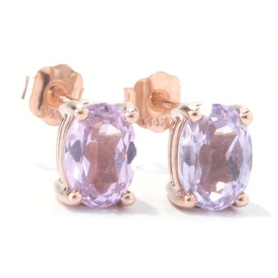 14K RG KUNIZTE STUD EARRING