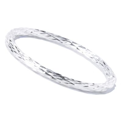 SS TEXTURED BANGLE
