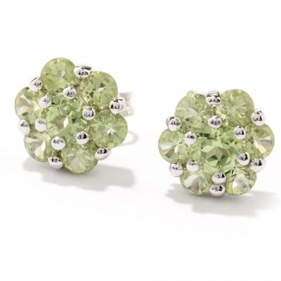 SS FLOWER GEM EAR