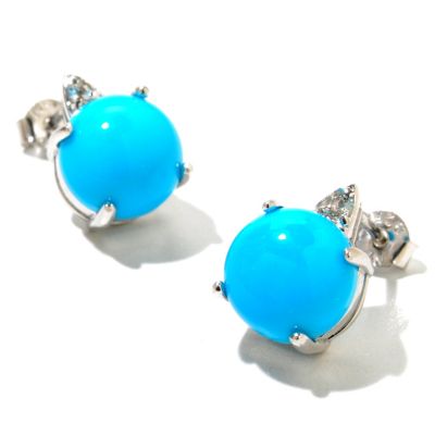 SS ROUND SLEEPING B STUD EARRING