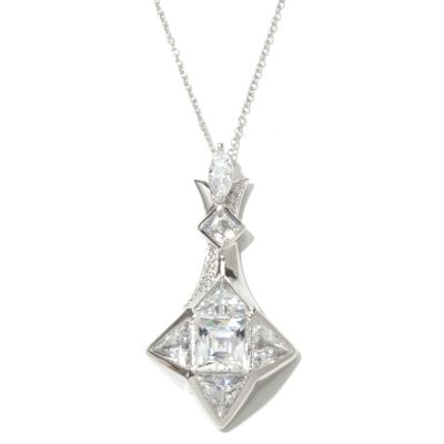 130-473 - TYCOON for Brilliante&reg; Platinum Embraced&trade; 8.39 DEW "North Star" Pendant w/ 18" Chain 