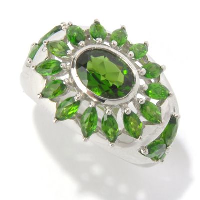 SS OVAL MQ ROUND CHROME RING