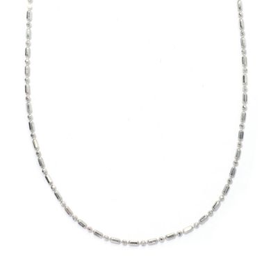 SS/P NECK ADJUSTABLE DOT & DASH CHAIN - 30"