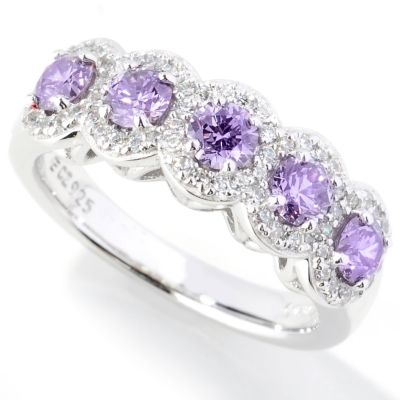 130-912 - Dare to Rare&trade; for Brilliante&reg; Platinum Embraced&trade; 1.15 Round Halo Ring