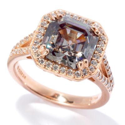 130-913 - Dare to Rare&trade; Embraced&trade; 5.56 DEW Simulated Diamond Halo Ring 