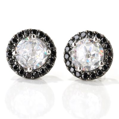 130-926 - Dare to Rare&trade; by Lucy Platinum Embraced&trade; 6.22 DEW Simulated Diamond Stud Earrings