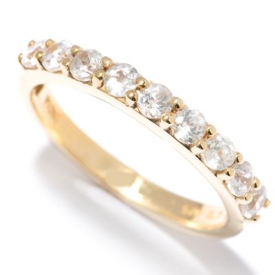 SS/P RING WHITE ZIRCON BAND