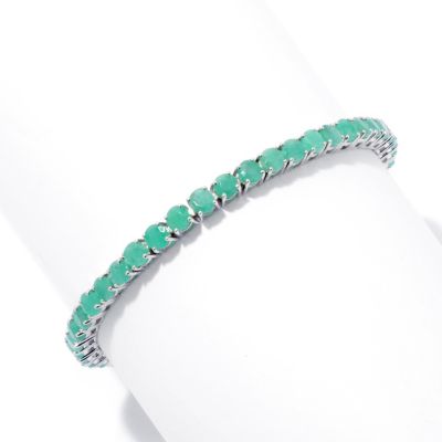 131-071 - NYC II 4mm Sakota Emerald Prong Set Tennis Bracelet 
