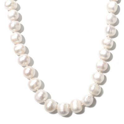 18" NATURAL CULTURED BAROQUE PEARL NECKLACE