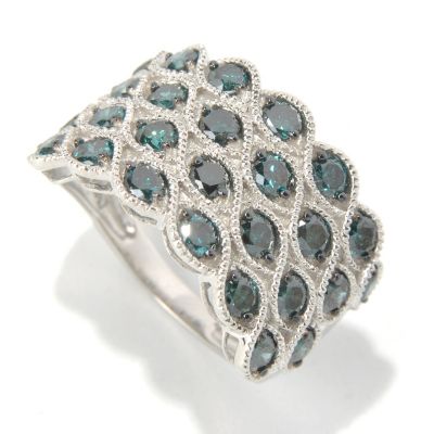 WHITE GOLD / BLUE DIAMOND