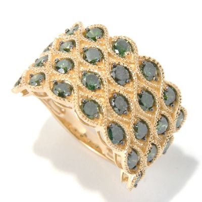 YELLOW GOLD / GREEN DIAMOND