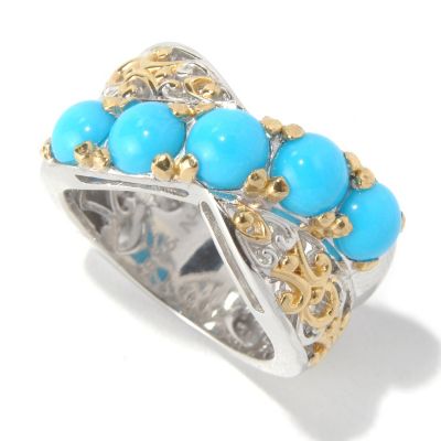 SS/PALL RING SLEEPING BEAUTY TURQUOISE