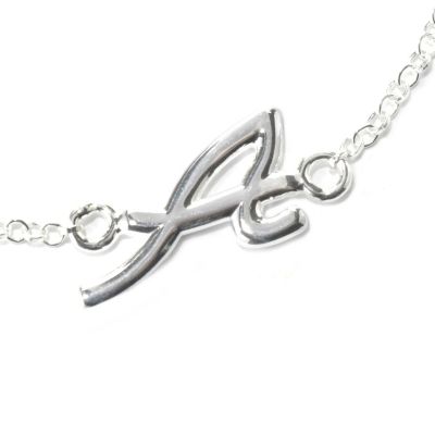 131-709 - SempreSilver&trade; Rolo Link Initial Anklet