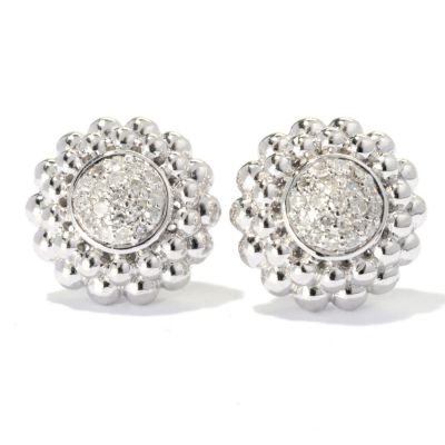 SS DIAMOND STUD EARRINGS