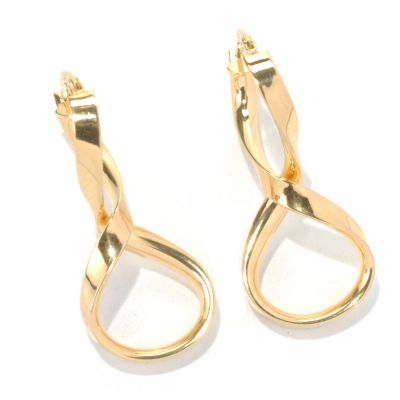 POLISHED FIGURE 8 EARRINGS