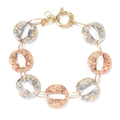 RICAMI TRICOLOR BRACELET 7" + 1"