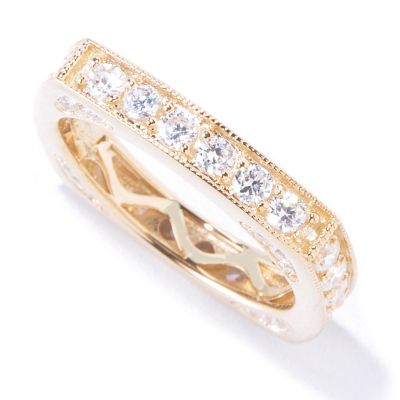 132-170 - "As Is" Sonia Bitton for Brilliante&reg; 1.46 DEW Square Ring