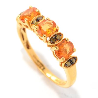 132-900 - NYC II Exotic Gemstone & Fancy Color Diamond Stack Band Ring