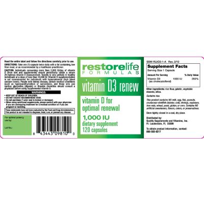 vitamin D3 renew