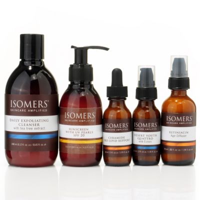 ISOMERS THE ESSENTIALS ANTI-AGING 5 PC SYSTEM