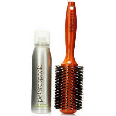 Peter Coppola Dry Volume Texturizing Spray & Brush Duo