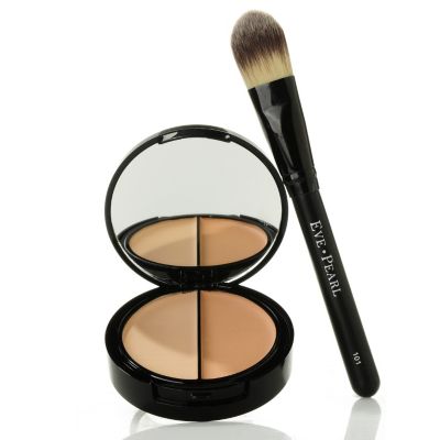 301-151 - EVE PEARL Cosmetics HD Dual Foundation & Brush .41 oz