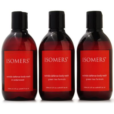 301-275 - ISOMERS Wrinkle Defense Body Wash Trio
