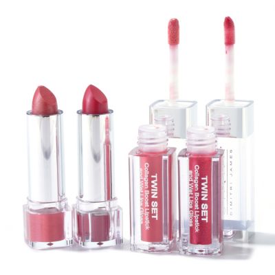 301-318 - Skinn Cosmetics Two-Piece One Perfect Shade Anytime, Anywhere Lip Color Set