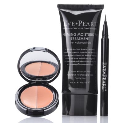 301-335 - EVE PEARL Cosmetics Three- Piece Red Carpet Essentials Collection