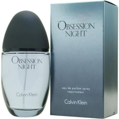 303-347 - Calvin Klein Women’s Obsession Night Eau De Parfum Spray - 3.4 oz