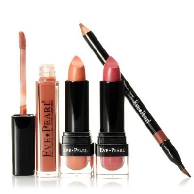 303-988 - EVE PEARL&reg; Cosmetics Four-Piece Neutral Lip Set