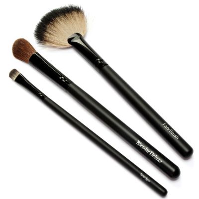 303-997 - EVE PEARL&reg; Cosmetics Three-Piece Ultimate Brush Set