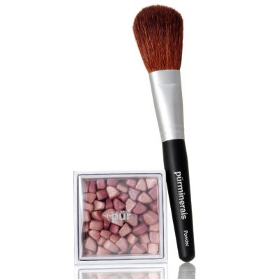 304-024 - P&uuml;r Minerals Rocks Powder 0.35 oz w/ Powder Brush
