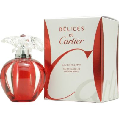 304-247 - Delices de Cartier Women’s Eau de Toilette Spray – 3.4 oz