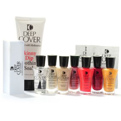 Deep Cover 12-Piece Gorgeous Nails Collection