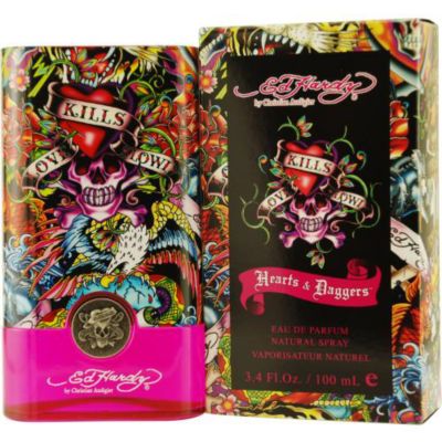 304-636 - Ed Hardy&reg; Women’s Hearts & Daggers Eau De Parfum Spray – 3.4 oz