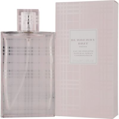 304-641 - Burberry Women’s Brit Sheer Eau De Toilette Spray – 3.3 oz