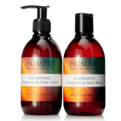304-720 - ISOMERS&reg; Glorious Body Wash & Body Cream Duo 8.12 oz each
