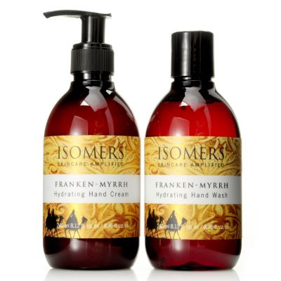 304-721 - ISOMERS&reg; Franken-Myrrh Hand Wash & Hand Cream Duo 8.12oz each