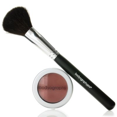 Bodyography La Rose Cr_me Blush w/ Brush