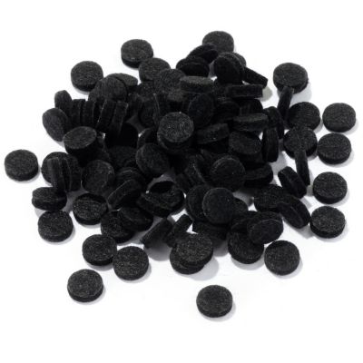 MicrodermMD 100-Pack Replacement Black Wool Filters