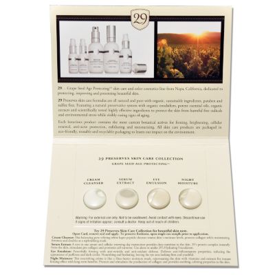 Skincare Sampler Card