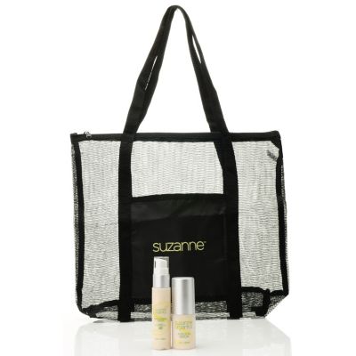 Bightening and Agelss Serum Combo with Logo Tote